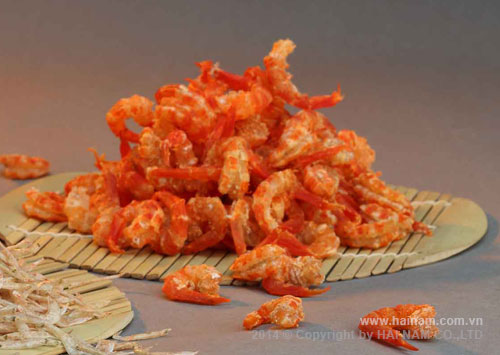 Dried shrimp<br />Latin name: Parapenaeopsis spp<br />Size: 1000-1500 pcs/kg; 1500-2000 pcs/kg  <br />           2000-3000 pcs/kg; 3000-4000